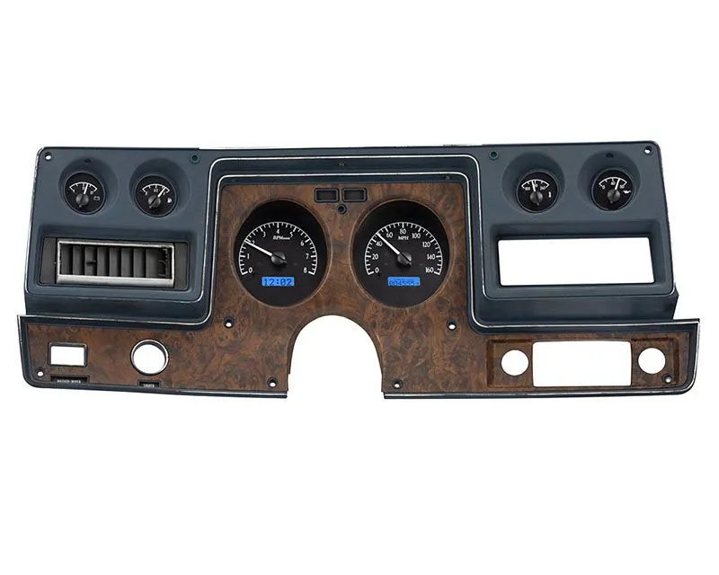 Dakota Digital MHX-73C-CVL-K Round Black Alloy Metric Gauge Dakota Digital MHX-73C-CVL-K Round Black Alloy Metric Gauge