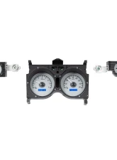 Dakota Digital Round Gauge Silver Alloy MHX System Metric for Chevrolet GMC 1973-1977                                     - MHX-73C-CVL-S-B - Image 3