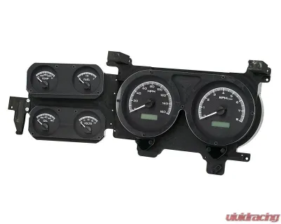 Dakota Digital Black Alloy MHX System for Chevrolet/GMC 1973-1987 Custom Build - MHX-73C-PU-K-W