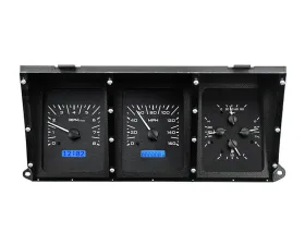 Dakota Digital Black Alloy MHX System for 1973-1979 Ford Custom Build