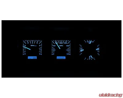 Dakota Digital Black Alloy MHX System for 1973-1979 Ford Custom Build - MHX-73F-PU-K-B