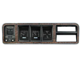 Dakota Digital Black Alloy MHX System for Ford 1973-1979, Custom Build, Metric Size