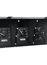 Dakota Digital Black Alloy MHX System for Ford 1973-1979, Custom Build, Metric Size                                     - MHX-73F-PU-K-W - Image 2