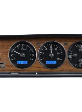 Dakota Digital Black Alloy MHX System for Jeep 1973-1985, Custom Build, Metric Fitment                                     - MHX-73J-WAG-K-B - Image 3