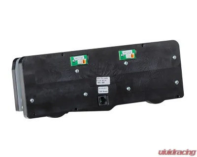 Dakota Digital Black Alloy MHX System for Jeep 1973-1985, Custom Build, Metric - MHX-73J-WAG-S-W