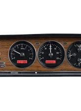 Dakota Digital Black Alloy MHX System for Jeep 1973-1985 Custom Build Metric Fitment                                     - MHX-73J-WAG-K-R - Image 3