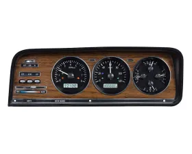 Dakota Digital Black Alloy MHX System for Jeep 1973-1985 Custom Build Metric