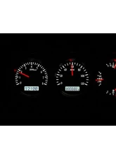 Dakota Digital Black Alloy MHX System for Jeep 1973-1985, Custom Build, Metric                                     - MHX-73J-WAG-S-W - Image 3