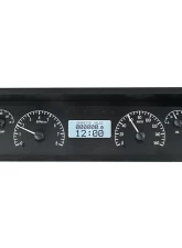 Dakota Digital Black Alloy MHX System for Chevrolet 1977-1990, Custom Build, Metric                                     - MHX-77C-CAP-K-W - Image 4