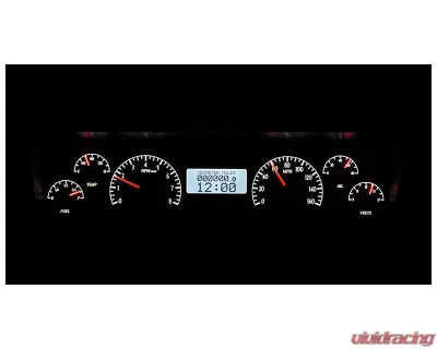 Dakota Digital Black Alloy MHX System for Chevrolet 1977-1990, Custom Build, Metric - MHX-77C-CAP-K-W