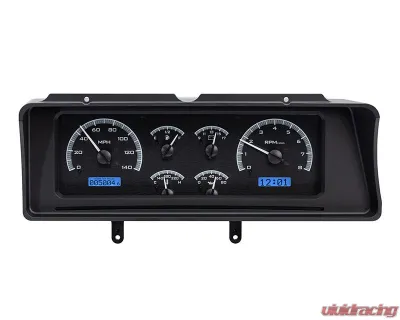 Dakota Digital Black Alloy MHX System for Chevrolet GMC 1978-1983 Custom Build MHX-78C-MAL-K-B - MHX-78C-MAL-K-B