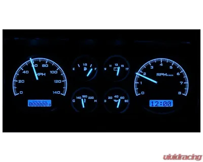 Dakota Digital Black Alloy MHX System for Chevrolet GMC 1978-1988 Custom Build MHX-78C-MC-K-B - MHX-78C-MC-K-B