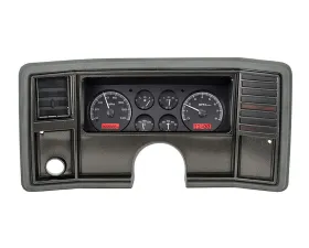 Dakota Digital Black Alloy MHX System for Chevrolet | GMC 1978-1988, Custom Build, Metric