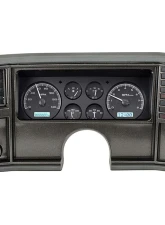 Dakota Digital Black Alloy MHX System for 1978-1988 Chevrolet/GMC Custom Build                                     - MHX-78C-MC-K-W - Image 3