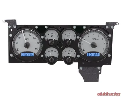 Dakota Digital Silver Alloy MHX System for Chevrolet GMC 1978-1988 Custom Build - MHX-78C-MC-S-R