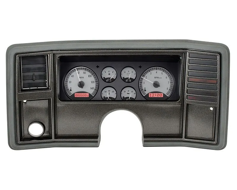 Dakota Digital Silver Alloy MHX System Metric Custom Build Chevrolet | GMC 1978-1988 - MHX-78C-MC-S-R
