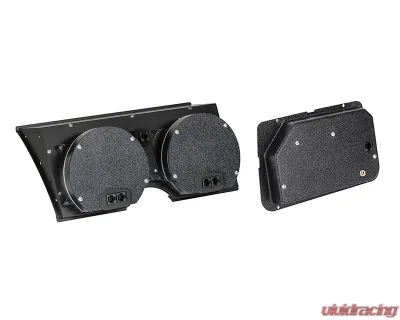 Dakota Digital Black Alloy MHX System for Chevrolet 1978-1982, Custom Build, Metric - MHX-78C-VET-K-B