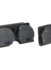 Dakota Digital Black Alloy MHX System Metric Custom Build with Analog Clock for Chevrolet 1978-1982                                     - MHX-78C-VTA-K-W - Image 3