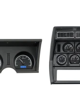 Dakota Digital Black Alloy MHX System Metric Custom Build with Analog Clock for Chevrolet 1978-1982                                     - MHX-78C-VTA-K-B - Image 4
