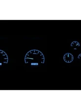 Dakota Digital Black Alloy MHX System Metric Custom Build with Analog Clock for Chevrolet 1978-1982                                     - MHX-78C-VTA-K-B - Image 3