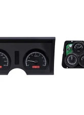 Dakota Digital Black Alloy MHX System Metric Custom Build with Analog Clock for Chevrolet 1978-1982                                     - MHX-78C-VTA-K-R - Image 3