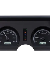 Dakota Digital Black Alloy MHX System Metric Custom Build with Analog Clock for Chevrolet 1978-1982                                     - MHX-78C-VTA-K-W - Image 2