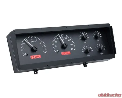 Dakota Digital Black Alloy MHX System for Oldsmobile 1978-1988, Metric Custom Build - MHX-78O-CUT-K-R