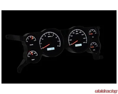 Dakota Digital Black Alloy MHX System for Ford Mustang 1979-1986 Custom Build - MHX-79F-MUS-K-W