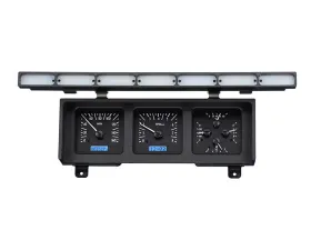 Dakota Digital Black Alloy MHX System for Ford 1980-1986, Custom Build, Metric Fitment