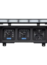 Dakota Digital Black Alloy MHX System for Ford 1980-1986, Custom Build, Metric Fitment                                     - MHX-80F-PU-K-B - Image 3