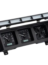 Dakota Digital Black Alloy MHX System for Ford 1980-1986, Custom Build, Metric Fitment                                     - MHX-80F-PU-K-W - Image 2