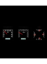 Dakota Digital Black Alloy MHX System for Ford 1980-1986, Custom Build, Metric Fitment                                     - MHX-80F-PU-K-W - Image 3