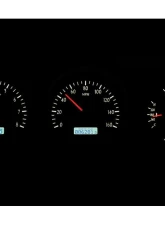 Dakota Digital 3 Gauge Black Alloy MHX System Alloy Metric Custom Build MHX-81D-PU-K-W                                     - MHX-81D-PU-K-W - Image 2