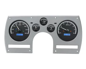 Dakota Digital Black Alloy MHX System for Chevrolet 1982-1989, Custom Build, Metric