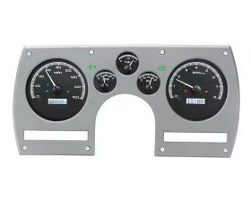 Dakota Digital Black Alloy MHX System for Chevrolet 1982-1989, Custom Build, Metric