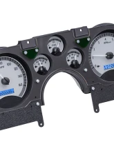 Dakota Digital Silver Alloy MHX System for Chevrolet 1982-1989, Custom Build, Metric                                     - MHX-82C-CAM-S-B - Image 2