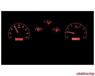 Dakota Digital Silver Alloy MHX System Metric Custom Build for Chevrolet 1982-1989 - MHX-82C-CAM-S-R