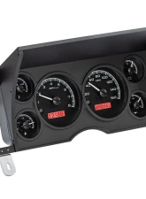 Dakota Digital Black Alloy MHX System for Chevrolet/GMC 1986-1993, Custom Build, Metric                                     - MHX-86C-S10-K-R - Image 2