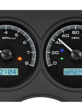 Dakota Digital Black Alloy MHX System for Chevrolet GMC 1986-1993 Custom Build MHX-86C-S10-K-W                                     - MHX-86C-S10-K-W - Image 2