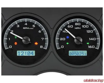 Dakota Digital Black Alloy MHX System for Chevrolet GMC 1986-1993 Custom Build MHX-86C-S10-K-W - MHX-86C-S10-K-W