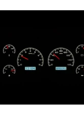 Dakota Digital Black Alloy MHX System for Chevrolet GMC 1986-1993 Custom Build MHX-86C-S10-K-W                                     - MHX-86C-S10-K-W - Image 3