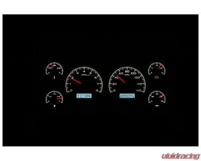 Dakota Digital Black Alloy MHX System for Chevrolet GMC 1986-1993 Custom Build MHX-86C-S10-K-W - MHX-86C-S10-K-W