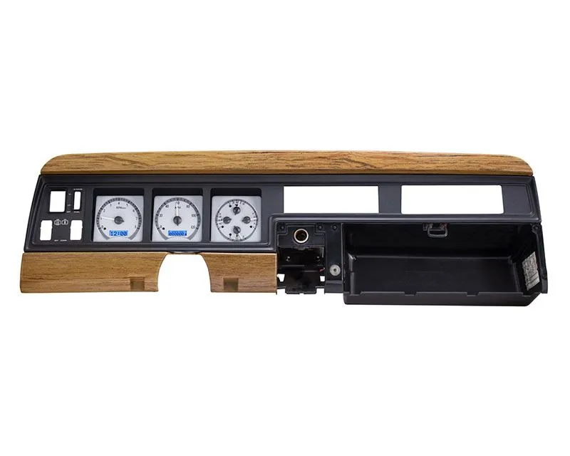Dakota Digital Silver Alloy MHX System Metric Custom Build Jeep 1986-1991 - MHX-86J-WAG-S-B