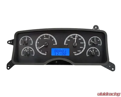 Dakota Digital Black Alloy MHX System for 1987-1989 Ford Mustang Custom Build - MHX-87F-MUS-K-B