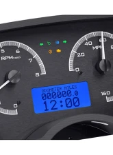 Dakota Digital Black Alloy MHX System for 1987-1989 Ford Mustang Custom Build                                     - MHX-87F-MUS-K-B - Image 3