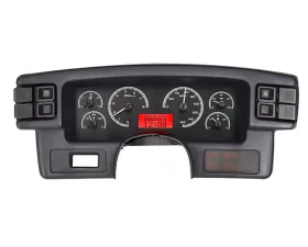 Dakota Digital Black Alloy MHX System for 1987-1989 Ford Mustang Metric Custom Build