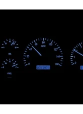 Dakota Digital Black Alloy MHX System for 1987-1991 Ford Custom Build                                     - MHX-87F-PU-K-B - Image 3