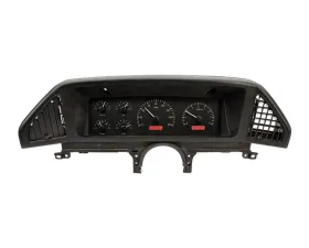 Dakota Digital Black Alloy MHX System for Ford 1987-1991, Custom Build, Metric Fitment