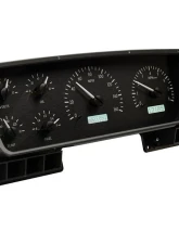 Dakota Digital Black Alloy MHX System for Ford 1987-1991, Custom Build, Metric Fitment                                     - MHX-87F-PU-K-W - Image 2