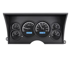 Dakota Digital Black Alloy MHX System for Chevrolet/GMC 1988-1994 Custom Build MHX-88C-PU-K-B